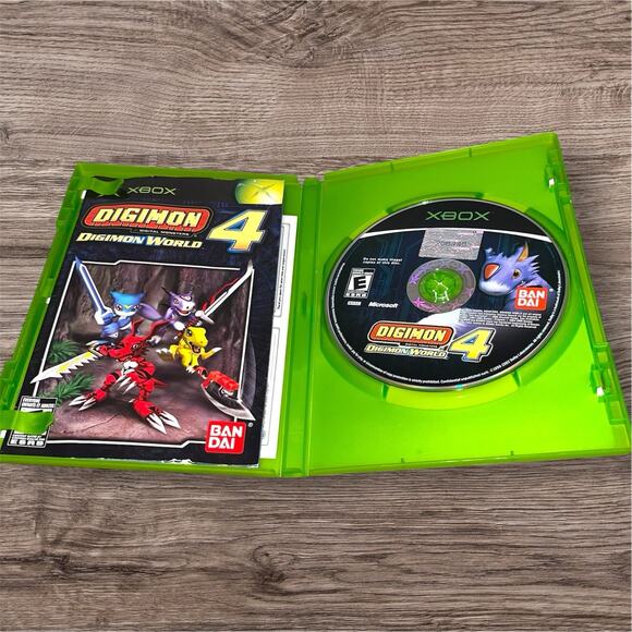 Digimon World 4 Bandai (Microsoft Xbox, 2005) CIB Complete w/ Manual Tested - Picture 1 of 4